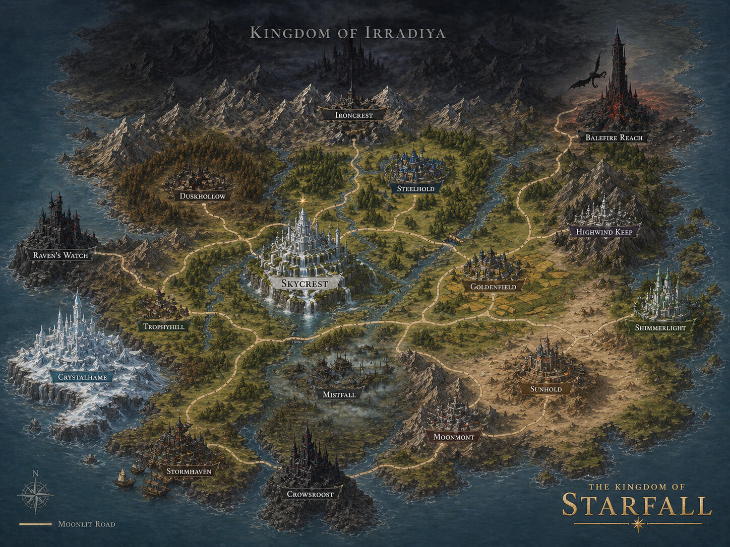 Map of Starfall